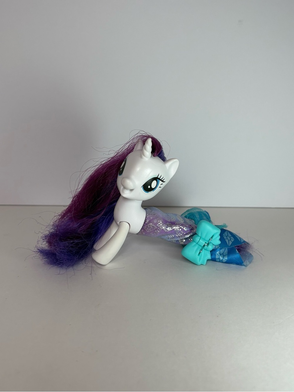 MLP Movie Rarity Land & Sea Fashion Styles Seapony G4 3" Mermaid Figure